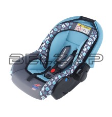 Автокресло детское 0-13кг (0+) 0-1.5лет лазурные слоны "Luna" SG321 KIDS PLANET, KRES2559, SIGER