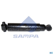 Амортизатор Actros (97-02) задний левый/правый, 100.405-01, SAMPA