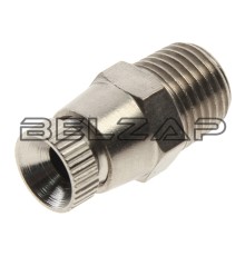 Вентиль М1/4" компрессора с клапаном для слива конденсата из ресивера FUBAG